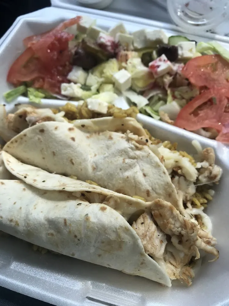 Chicken Rice Pita